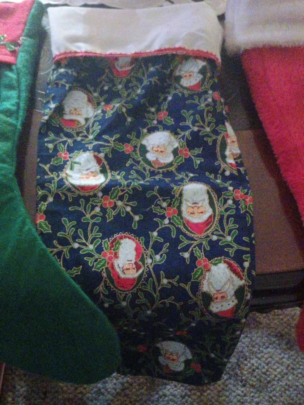 3 Christmas Stockings Lot